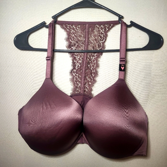Victoria's Secret So Obsessed Other - *NWT* Victoria Secret So Obsessed add 2 cups Push Up Bra, Plum color, 38D
